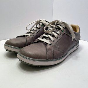 Ashworth Cardiff 2 ADC Golf Shoes Gray Leather Size: 9 1/2